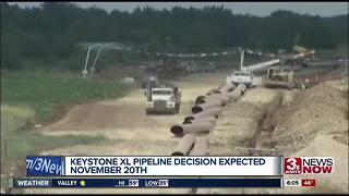 Keystone XL Pipeline decision expected Nov. 20.
