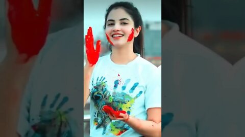 Tiktok treand video 💢||Holi video ||