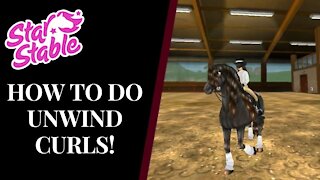 How To Do Unwind Curls Dressage Mastery Star Stable Quinn Ponylord