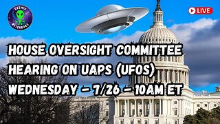 House Oversight Committee hearing on UAPs