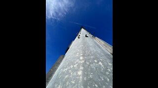 Climbing cell tower