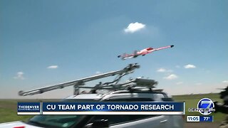 CU team part of tornado research involving drones