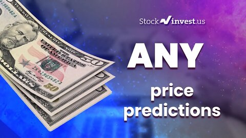 ANY Price Predictions - Sphere 3D Stock Analysis for Monday, February 7th