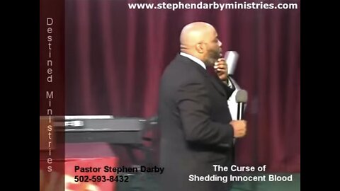 The Curse of Shedding Innocent Blood - Pastor Stephen Darby [3]