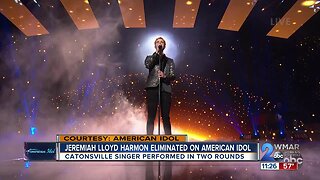 Catonsville's own Jeremiah Lloyd Harmon just misses American Idol final four cut