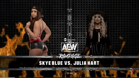 AEW Rampage Julia Hart vs Skye Blue