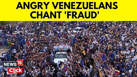 Venezuela Presidential Elections 2024 / Angry Venezuelans Chant 'fraud' After Maduro Wins