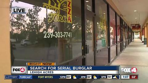 String of business burglaries in Lehigh Acres strip mall