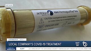 San Diego company's COVID-19 treatment shows promising results