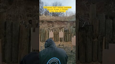 🚀🚀🚀Colonial RPC #uspsa A January Match Stage 01 Tolga #unloadshowclear #ipsc #idpa