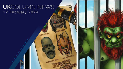 CDC Comic Book Propaganda With Hypnotic Back Cover - UK Column News