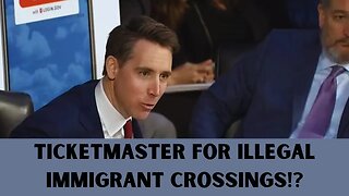 Senator Josh Hawley Grills Secretary Mayorkas For Creating "Ticketmaster For Illegal Immigrants"