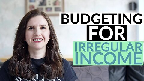 How to BUDGET WITH IRREGULAR INCOME from Self employment or Income drop - How to Budget