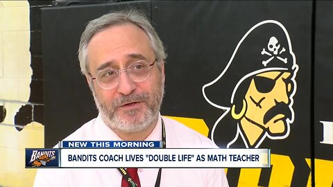 Bandits head coach lives "double life" as math teacher