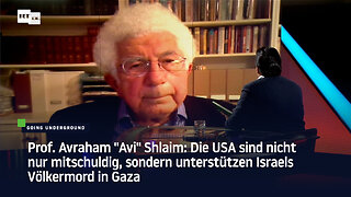 Prof. Shlaim: Die USA sind nicht nur mitschuldig, sondern unterstützen Israels Völkermord in Gaza