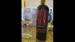 Wine Tasting Apothic Red 2021 Vintage