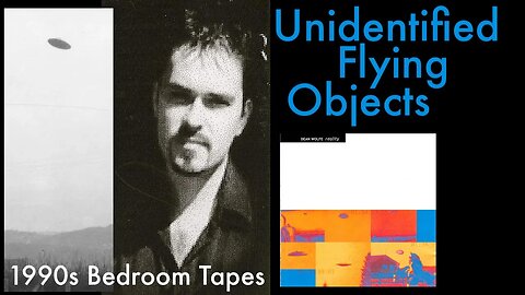 Dean Wolfe - Unidentified Flying Objects song- Lyric Video [1990s Bedroom Tapes]