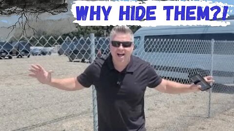 They Are Hiding Cars (It's All Fake)