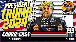 President Trump ARRESTED Live | CobraCast 199