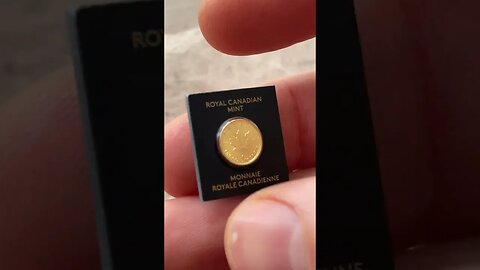 Gold 1 Gram 50 Cent Canadian Coin Overview