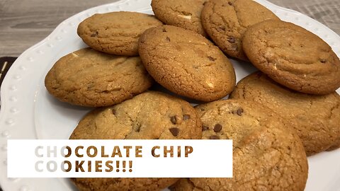 How to make Double Chocolate chip Cookies!!!