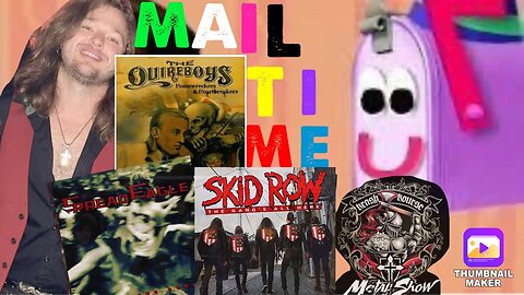 Metal Mail Time Ep 22 (Skid Row , the Quireboys , Spread Eagle )