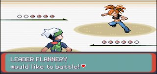 Pokemon Emerald - Lavaridge Gym Leader Battle: Flannery