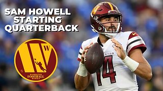 Sam Howell is STARTING For The Washington Commanders! But It Wasn't Ron Rivera's First Choice!