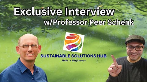 Professor Peer Schenk discusses Global Challenges, Bio-Solutions & The Sustainable Solutions Hub