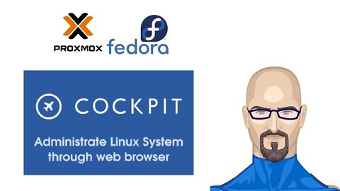 Installing a Fedora VM on proxmox for Cockpit and Active Directory. HCse01_ep04