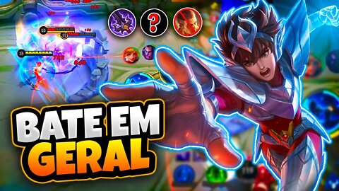 ESSA BUILD TÁ DEIXANDO ELE QUEBRADO! | MOBILE LEGENDS