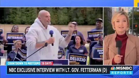 MSNBC Admits John Fetterman Is A Disaster, Can't Understand Questions