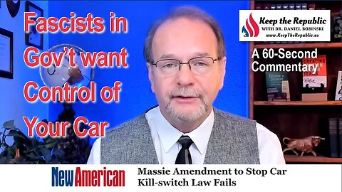 Fascists in Government Want Control of Your Car