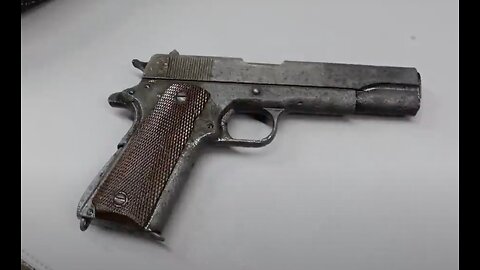 Gun Restoration | WW2 Remington Rand 1911, (with test firing) #restoration