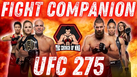 Fight Companion: UFC 275 Glover Teixeira vs Jiří Procházka | Valentina Shevchenko vs Taila Santos