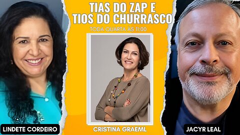TIAS DO ZAP E TIOS DO CHURRASCO (04/10/2023) - participação: Lindete Cordeiro e Jacyr Leal