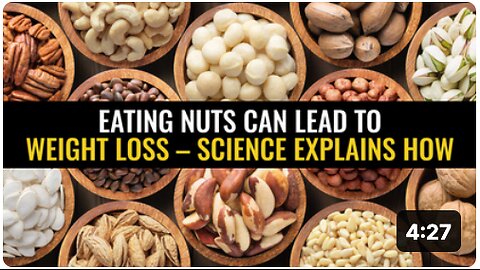 Eating nuts can lead to weight loss – science explains how