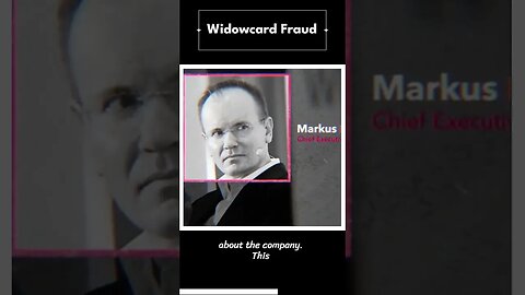 widowcard fraud