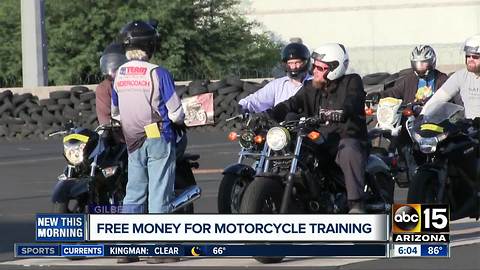 Scholarship money to be available for motorcycle training courses