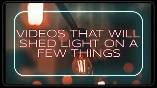 VIDEOS THAT WILL SHED LIGHT ON A FEW THINGS |Spiritual Side of Somethings| Reaction