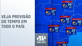 Muita chuva nos próximos dias no Centro-Oeste e no Sul do Brasil