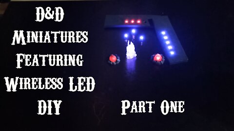 Wireless LED Miniature Show Case Featuring Reaper Miniatures - Part One