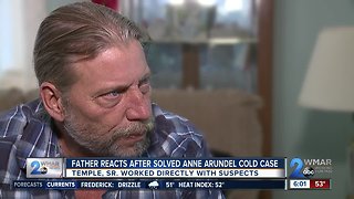 Father of murdered son speaks for first time since Anne Arundel County cold case solved