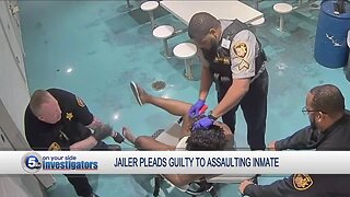Jailer who pepper-sprayed restrained inmate pleads guilty to attempted felonious assault and unlawful restraint
