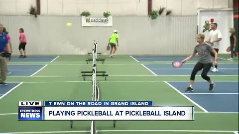 Pickleball Island full of pickleballers