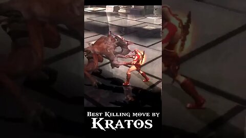 Kratos' Most SHOCKING Kill Move!