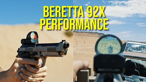 Beretta 92X Performance - Leave the gun, take the cannoli