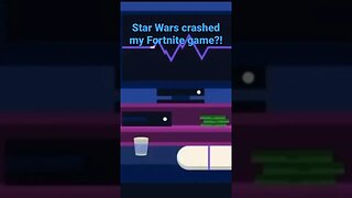Star Wars Crashed my Fortnite Game?!