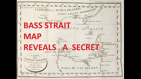 Map of Bass Strait Uncovers Secret