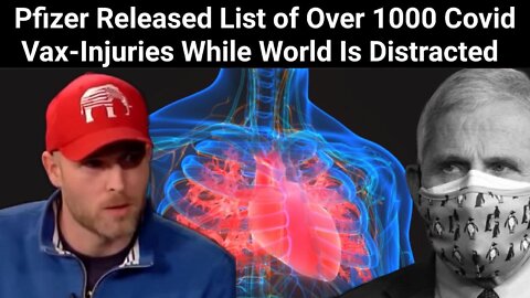 Vincent James || Pfizer Released List of Over 1000 Covid Vax-Injuries While World Is Distracted